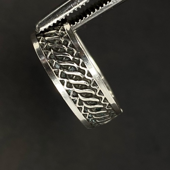 925 SILVER WOVEN CELTIC STYLE RING! - Picture 4 of 8